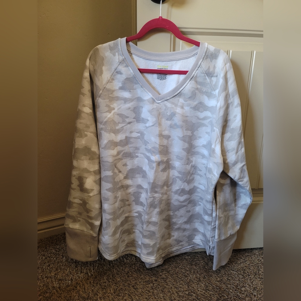 Tan camo sweatshirt from TekGear